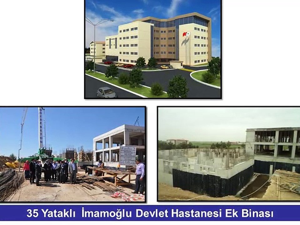 35 Yataklı İmamoğlu Devlet Hastanesi İnşaatı