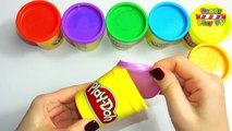 Учим цвета с Play doh Радуга | Детский RainbowLearning | учим цвета