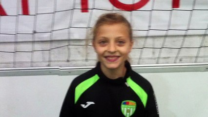 Rosalie Chaine au Stage Foot Pro-Training Games