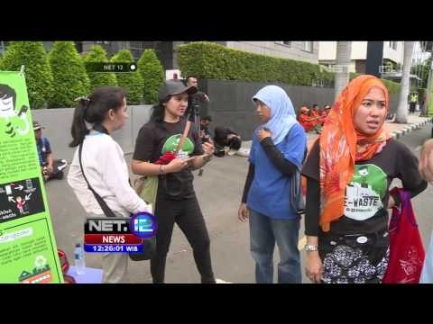 Seorang Pelajar Ciptakan Tempat Sampah Khusus Elektronik - NET12