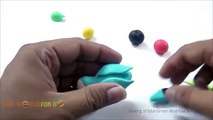 Little Play Doh Toys # 3 : Grape Fruits & Tauraco Bird with Play Doh Clay | Kids Play Dough Videos