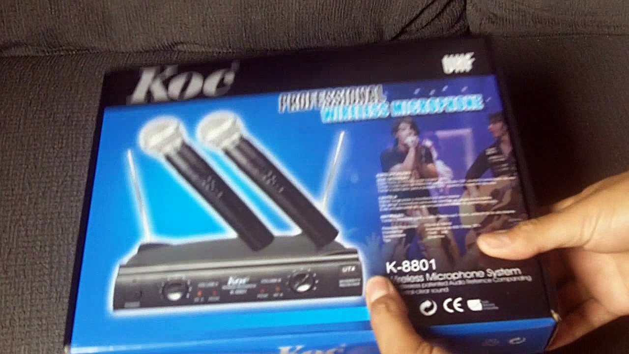 Microfone teste