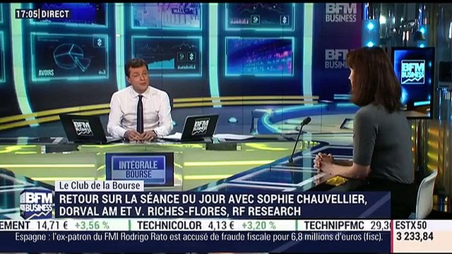 Le Club de la Bourse: Sophie Chauvellier, Véronique Riches-Flores et Xavier Robert - 08/02