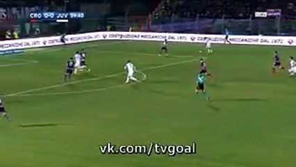 Mario Mandzukic Goal - Crotone 0-1 Juventus - 08.02.2017