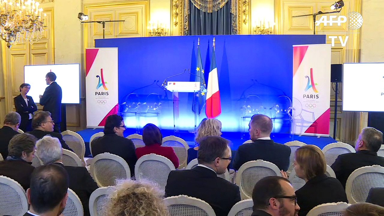 JO: présentation de Paris-2024 aux ambassadeurs