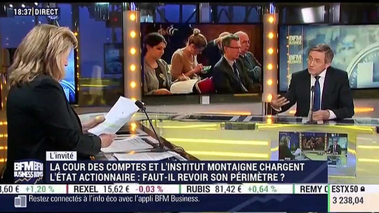 Martin Vial commente la charge de la Cour des comptes et de l'Institut Montaigne sur l'État actionnaire - 08/02