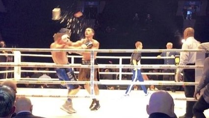 Boxeur vs Seau à glace