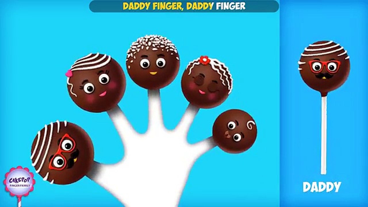 Finger Семья Шоколад Поп Семья Детская Рифма | Шоколад Поп Палец Семейные Песни