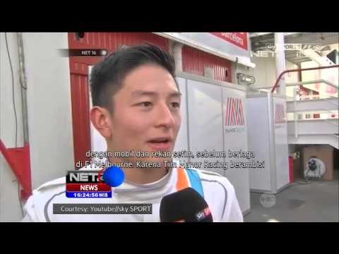 Rio Haryanto Jalani Tes Resmi Perdana - NET16