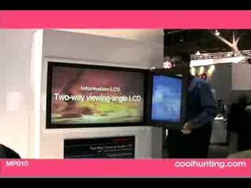 CES 1: Intro and Sharp 2-way Display
