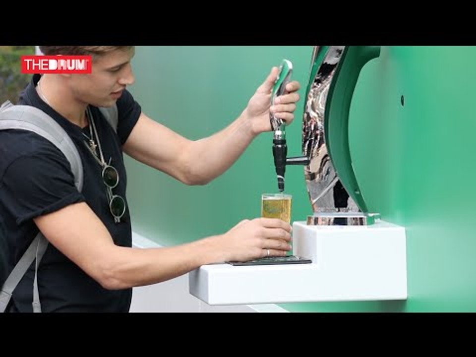 Carlsberg shares the secrets behind its beer dispensing poster