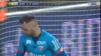 Cheick Diabate Penalty Goal HD - Metz 2-0 Dijon 08.02.2017