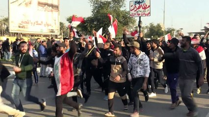 Manifestation de partisans de Sadr pour réclamer des réformes