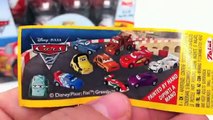 Cars 2 Chcolate Surprise Egg Unboxing Disney Pixar toy gift - Kinder Sorpresa