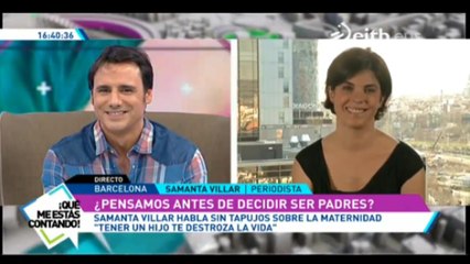 Samanta Villar en ¡Qué me estás contando! (03-02-2017)