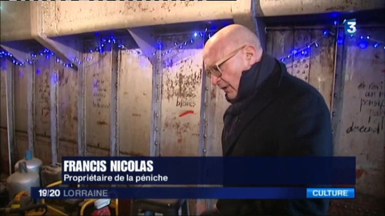 France 3 Lorraine - 19/20 du 8 février 2017 - Retour du NIAGARA à Nancy