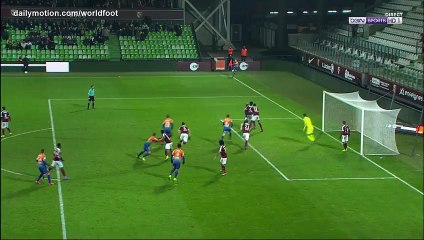 Cedric Varrault Goal HD - FC Metz 2 - 1 Dijon - 08.02.2017 HD