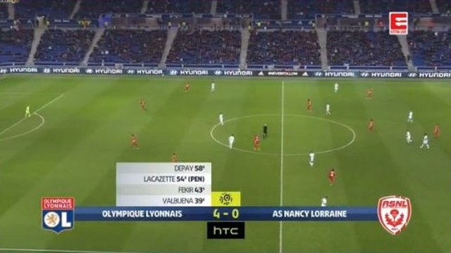 All Goals & Highlights HD - Olympique Lyonnais 4-0 Nancy 08.02.2017 HD