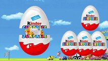 Unpacking chocolate surprise eggs withtoys collection Kinder Surprise toys Vroomiz
