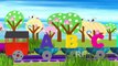 Abcd Поезд Песни для детей | Топ Дети Nursery Rhymes | Детские Top Rhymes