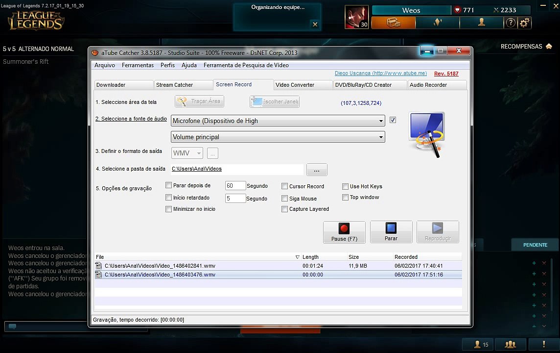 Bug no lol