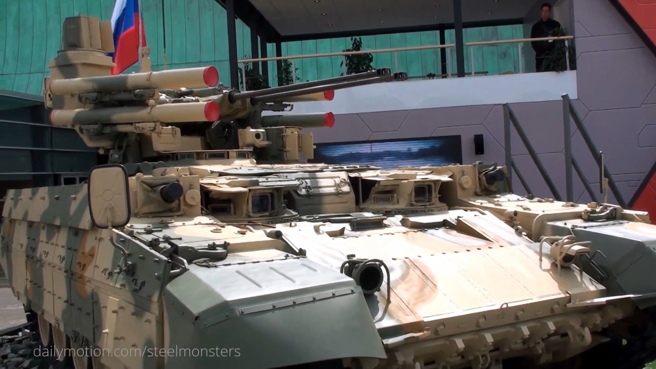 BMPT Terminator Tank Support Fighting Vehicle - Uralvagonzavod