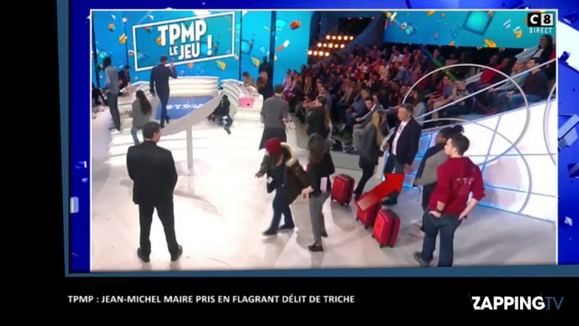 TPMP : Jean-Michel Maire pris en flagrant délit de triche ! (Vidéo)