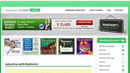 paidverts strategy for easy cash 2017 Make  10- 15 per day