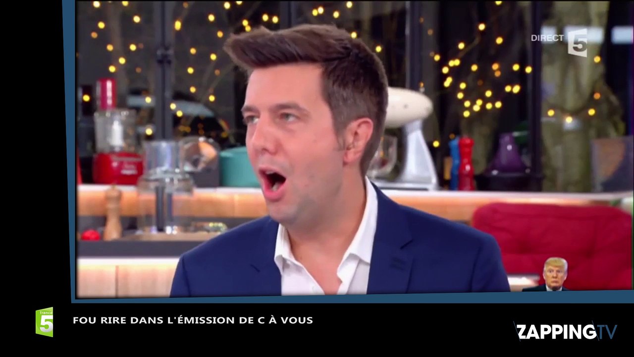 C à vous : Anne-Sophie Lapix éclate en fou rire à cause de son chroniqueur (vidéo)