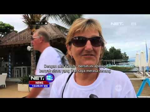 Penyelam Bersihkan Sampah di Terumbu Karang - NET12