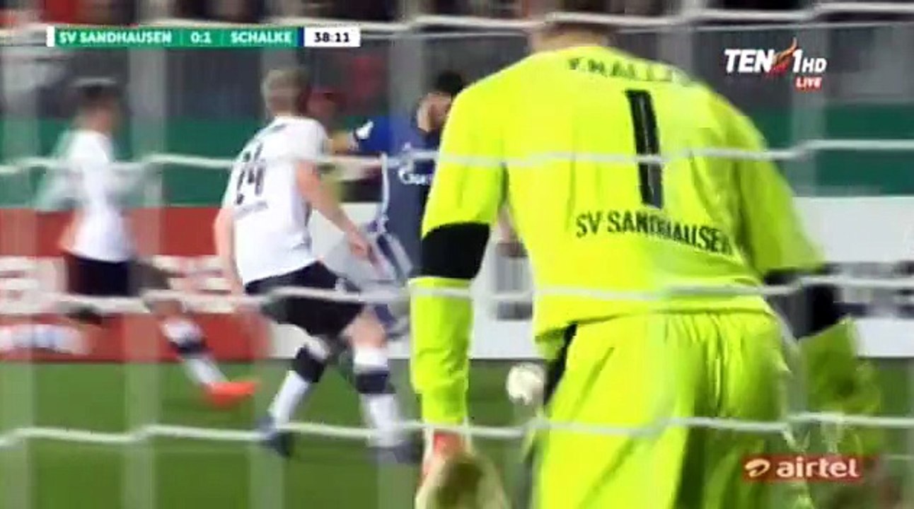 Coupe d'Allemagne : Sandhausen vs Schalke 04 1-4 (tous les buts)
