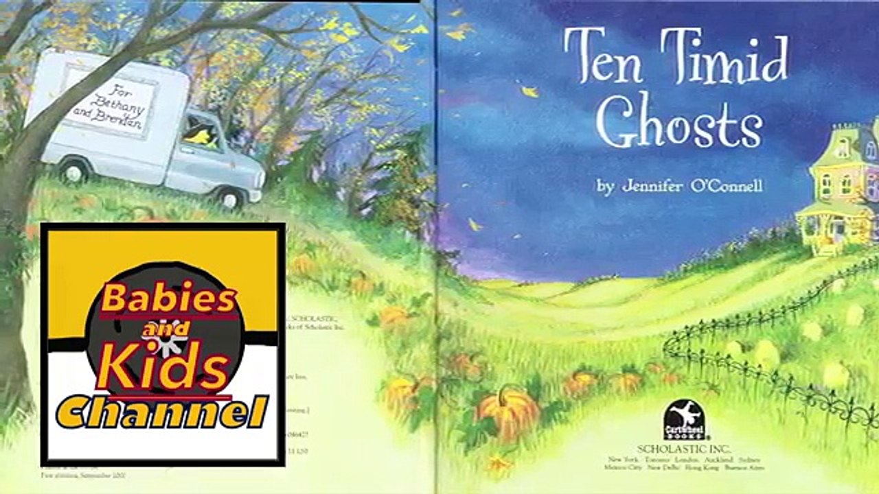 Ten Timid Ghosts | HALLOWEEN STORY TIME | Babies and Kids Channel