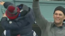 Tom Brady's Son TROLLS Cam Newton with DAB at Patriots Super Bowl Victory Parade