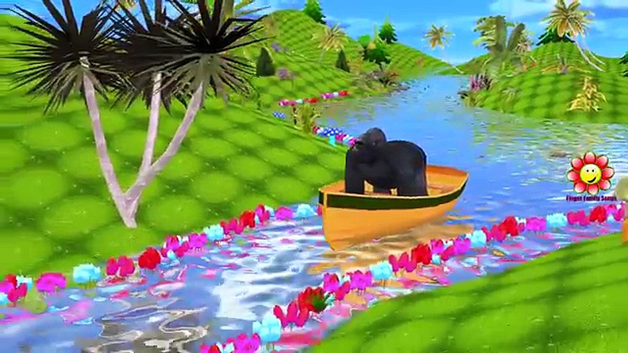 Animals Cartoons For Children | Finger Family | Shark Lion Elephant And More Nursery Rhymes