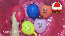 Baby Kids Song - Finger family water balloons - Learn Colours Nursery Compilation - Lagu anak-anak