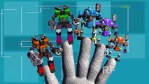 Monster Robot Toy Finger Family Rhymes for Children | Finger Family Children Nursery Rhymes for Kids