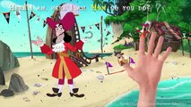 Jake and the Never Land Pirates Finger Family Nursery Rhymes Song Learning Colors for Kids