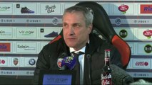 Foot - L1 - Lorient : Casoni «Nous ne faisons qu'une mi-temps par match»