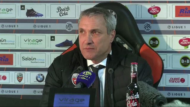 Foot - L1 - Lorient : Casoni «Nous ne faisons qu'une mi-temps par match»