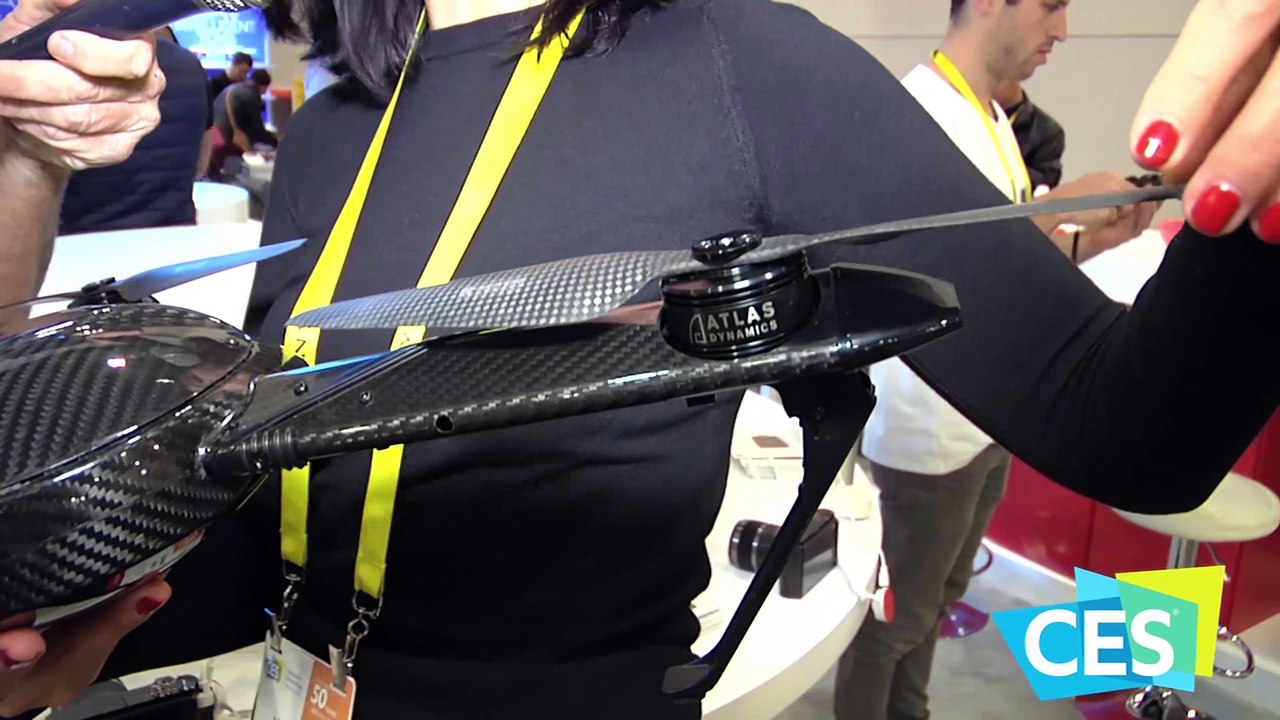 ERIDA Drone at  CES 2017 4K