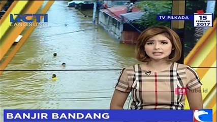 Diguyur Hujan Deras, Banjir Bandang Genangi Pemukiman Warga di NTB