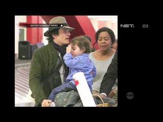 Gaya pria hollywood saat mengasuh anak