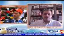 Roberto Abdul de Súmate afirma que el CNE intenta desviar la atención de las elecciones con la renovación de los partidos