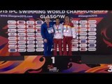 Men's 100m Butterfly S11 | Victory Ceremony | 2015 IPC Swimming World Championships Glasgow
