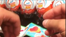 20 Surprise Eggs Kinder Surprise Kinder Joy unboxing Disney Pixar