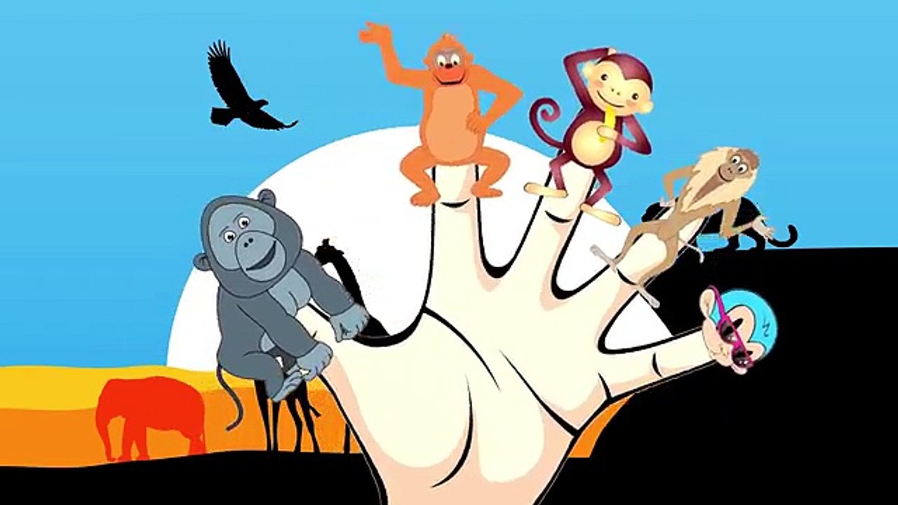 Finger Family Monkeys | Daddy Finger Family Kids Song | Surprise Eggs Nursery Rhymes for Children