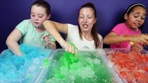 Gross Gelli Baff Toy Challenge - Warheads Extreme Sour Candy - Surprise Eggs - Disney Toys