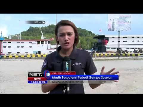 Kondisi Kabupaten Kepulauan Mentawai Kondusif Pasca Gempa - NET16