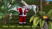 Santa Claus Finger Family 3d Animated Nursery Children English Rhymes