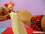 Play Doh Barbie Dolls Costume Iggy Azalea - Black Widow ft. Rita Ora Makeover Play-Doh Craft N Toys